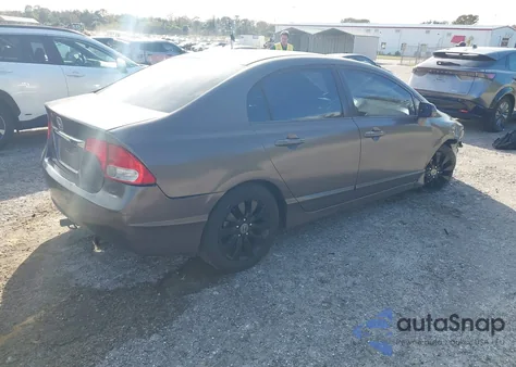 2009 Honda Civic Ex-L from USA, damaged, VIN 2HGFA16939H522845